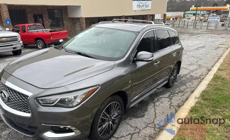 2017 Infiniti Qx60 из США, поврежденный, VIN 5N1DL0MN1HC525606